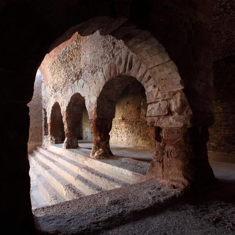 Casa De Poble Termes Romanes Villa Caldes De Montbui Exterior foto